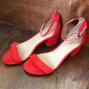 Aldo Low Block Heel Sandals